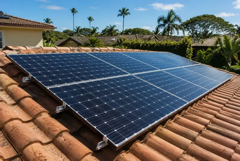 Installation de panneaux solaires à Villebazy