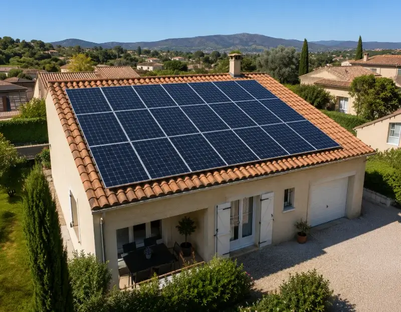 Prime à l'autoconsommation panneaux solaires Villebazy — aide financière de l'État